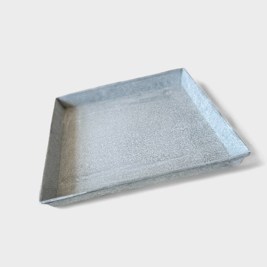 Zinkfad firkantet – 35x35 cm