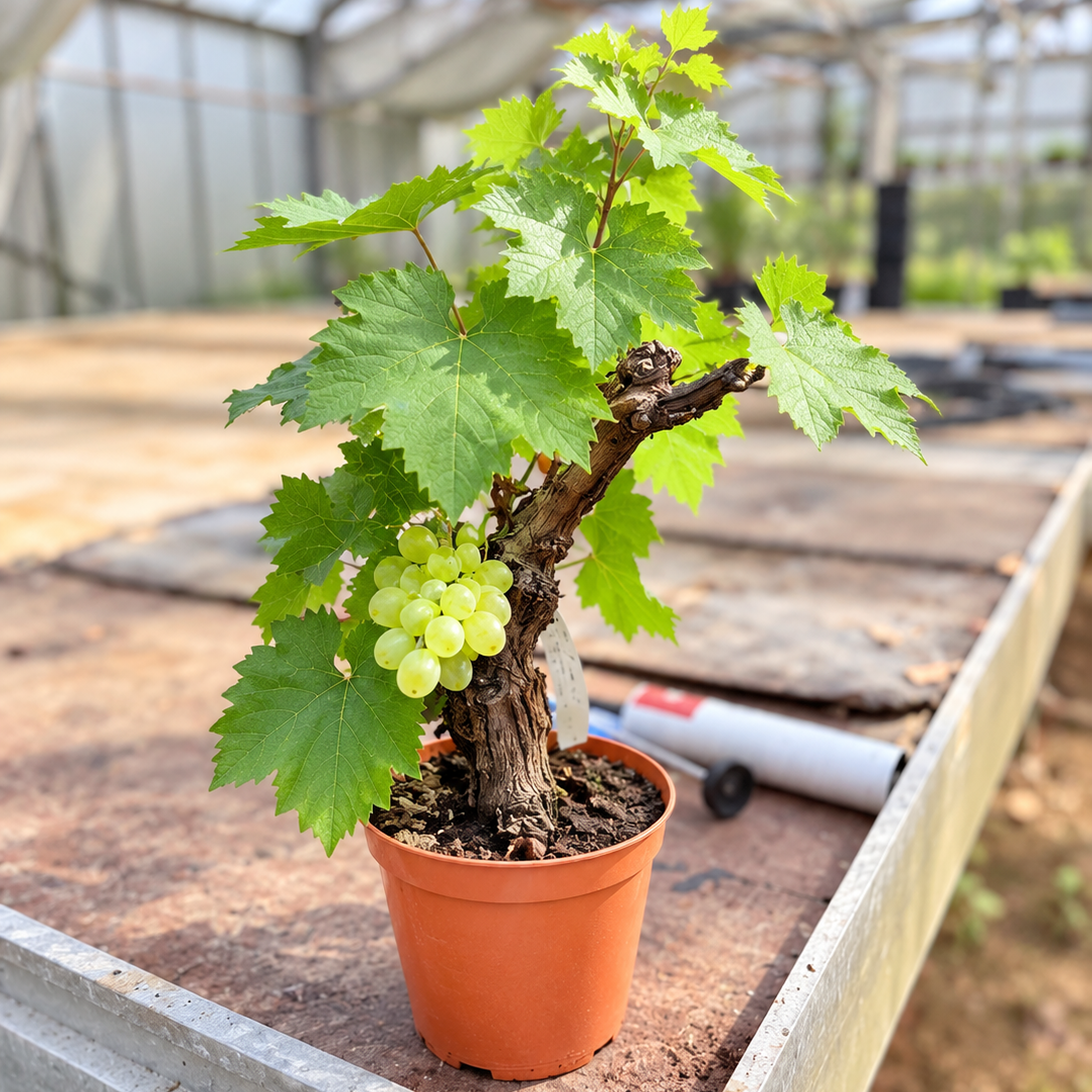 Bonsai-Vin – Vindrueplante i Bonsai-Stil, 50-60 cm til Inde og Terrasse