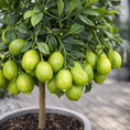 Indlæs billede i gallerivisning, Limequat / Spiselime (Citrus × floridana) i potte Ø24
