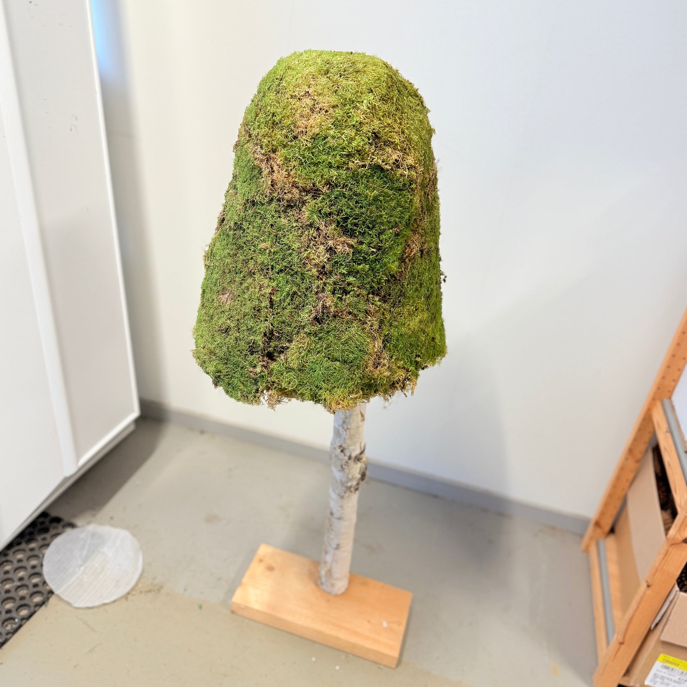 Mos/Birk skulptur – 130 cm