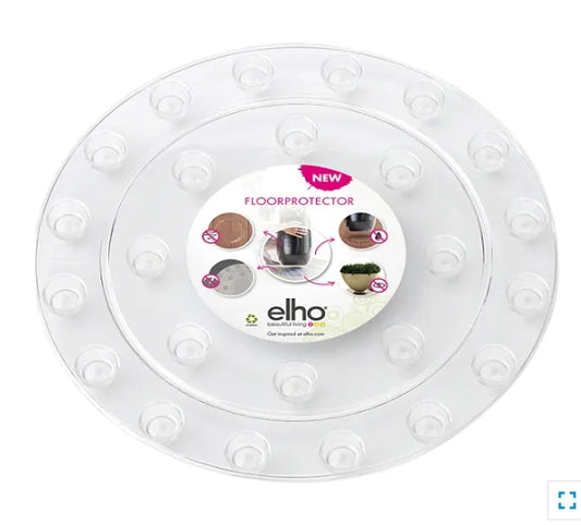 Glideplade / beskyttelsesplade Ø43 cm Sort