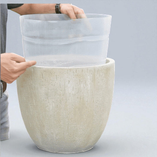 Plastindsats – vandtæt inderpotte i flere størrelser (Ø19–Ø80 cm)