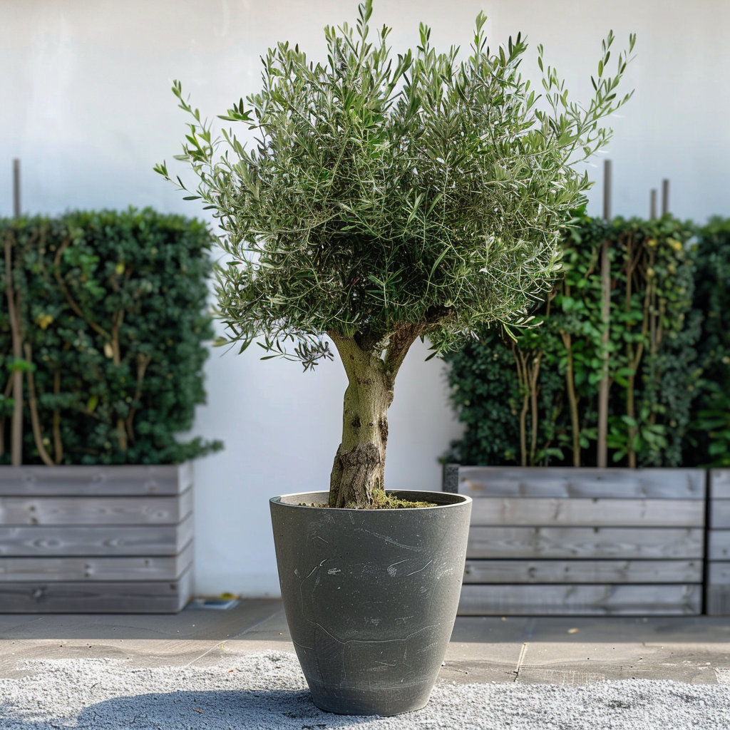 Oliventræ 'Arbequina' 170 cm. Ø45